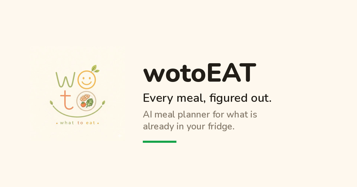 I built an app that answers “what should I cook with what I have?” (open source)